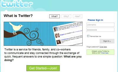 Twitter Login