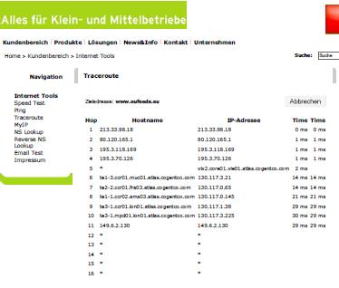 Traceroute