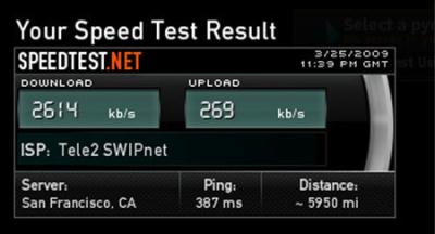 speedtest san francisco