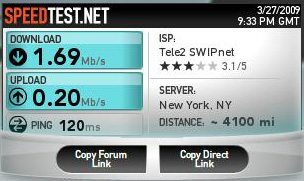 Speedtest NYC