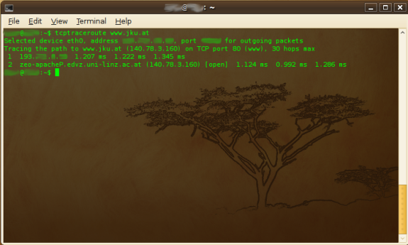 tcptraceroute-jku